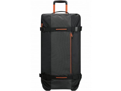 American Tourister urban track látková cestovní taška na kolečkách L černo oranžová