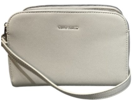 David Jones dámská crossbody kabelka světle šedá