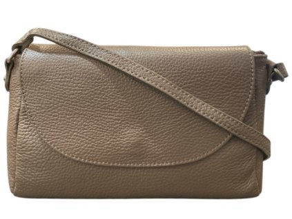 Vera Pelle dámská crossbody kožená hnědá