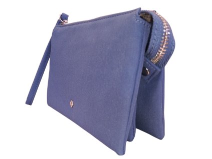 Samsonite POUCHY dámské trojité pouzdro M modrá