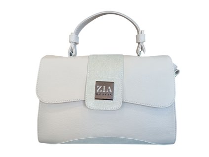 ZIA DESIGN dámská kabelka Celina šedo stříbrná