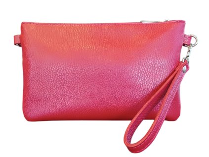 Vera Pelle kožená malá crossbody červená