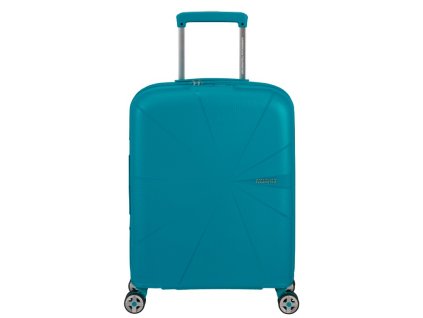 American Tourister kabinový kufr STARVIBE spinner 55/20 EXP TSA tyrkysový