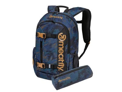Batoh Meatfly Basejumper – Mossy Navy, 22 L + PENÁL ZDARMA
