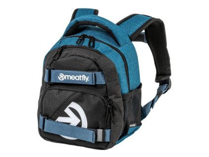 Dětský batoh Meatfly Levi -Petrol /Charcoal Heather(10 L)