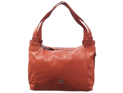Gianni Conti kabelka dámská kožená oranžová