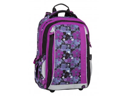 Bagmaster  květinový školní batoh