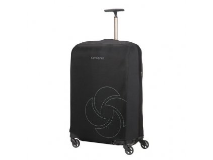samsonite 121224 1041 luggage cover M black 1