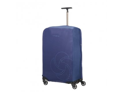 samsonite 121224 1549 luggage cover M blue 1