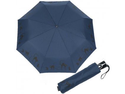 Doppler dámský plně automatický deštník Fiber Magic Cats Family