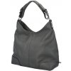 Vera Pelle kožená kabelka šedá