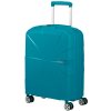 American Tourister kabinový kufr STARVIBE spinner 55/20 EXP TSA tyrkysový