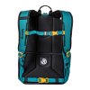 Batoh Meatfly Basejumper – Dark Jade/Black, 22 L + PENÁL ZDARMA