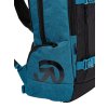 Batoh Meatfly Basejumper – Petrol Heather, 22 L + PENÁL ZDARMA