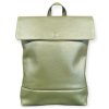 Dámský kožený batoh zelený
