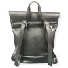 Dámský kožený batoh černý