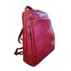 Dámský kožený batoh Marta Ponti červený