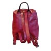 Dámský kožený batoh Marta Ponti červený