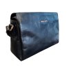 Marta Ponti crossbody kabelka kožená černá