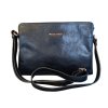 Marta Ponti crossbody kabelka kožená černá