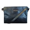 Marta Ponti crossbody kabelka kožená černá