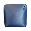 Vera Pelle kožená malá dámská crossbody tmavě modrá