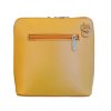 Vera Pelle kožená malá dámská crossbody hořčicová