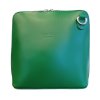 Vera Pelle kožená malá dámská crossbody světle zelená