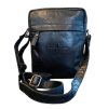 Green Wood kožená pánská crossbody černá
