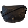 Gianni Conti malá dámská kožená crossbody černá