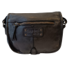 Gianni Conti malá dámská kožená crossbody černá