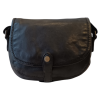 Gianni Conti malá dámská kožená crossbody černá