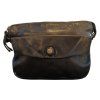 Gianni Conti malá dámská kožená crossbody černá