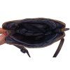 Gianni Conti malá dámská kožená crossbody černá