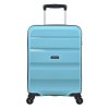 Střední kufr American Tourister bon air spin.66/25 - světle modrý