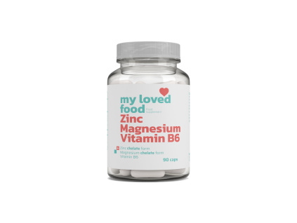 Zinek, Magnesium + B6 vitamin 90 kapslí