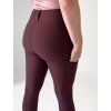 Jezdecké legíny s gripem BURGUNDY