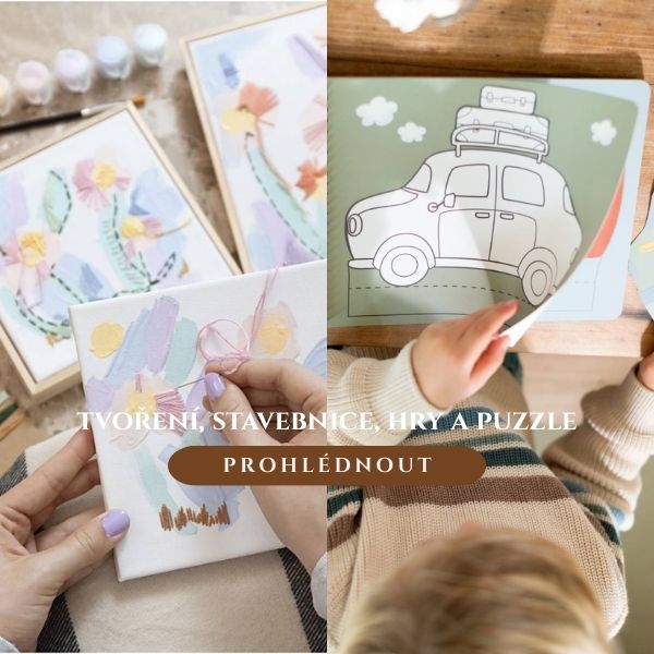 Tvoření, stavebnice a hry