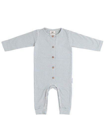 Baby's Only Spací overal pruhovaný modrý