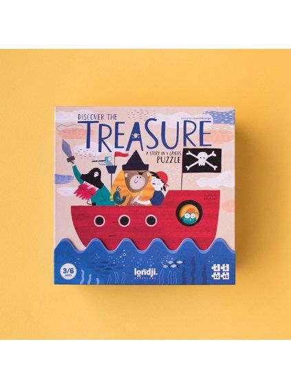 Londji Puzzles Discover the treasure puzzle 10