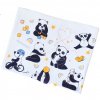 Bavlněná dětská plena s motivem "Panda"
