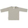 Baby's Only Dětské triko s dlouhým rukávem Stripe zelené