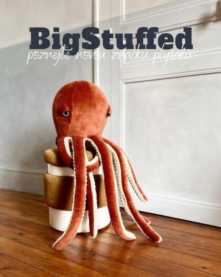 Plyšák, který není jen hračka.🐙🐋 Seznamte se s francouzskou značkou BigStuffed. Plyšáci, kteří spojují hravost dětství s...