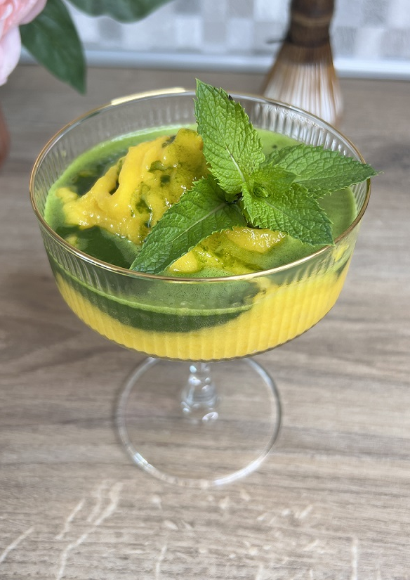 Mango Matcha Affogato
