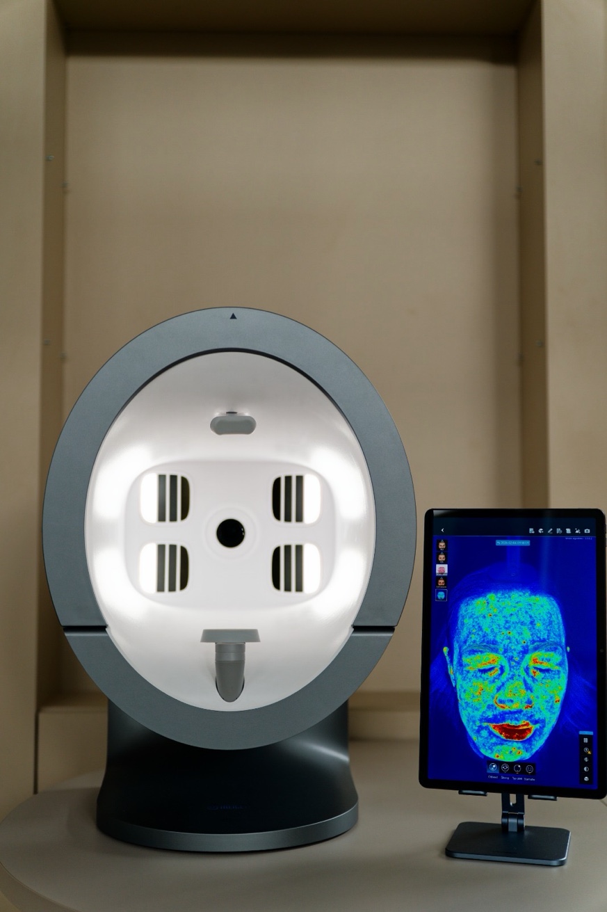 3D skin analyzér mymkech