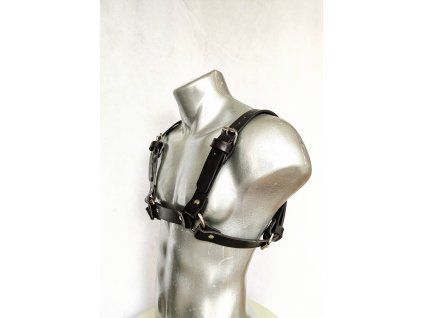 pansky kozeny harness postroj na hrudnik