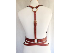 EMILIE Harness, kožený postroj, Bodypiece Harness