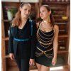Zlatý opasek s řetězy