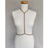 zlatý řetízkový harness