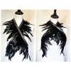 Kožený Harness s peřím, péřový postroj, Feather Harness